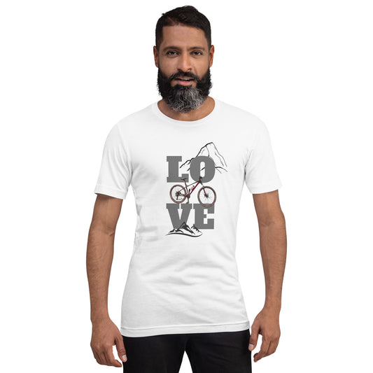 LOVE Mountain Bike t-shirt